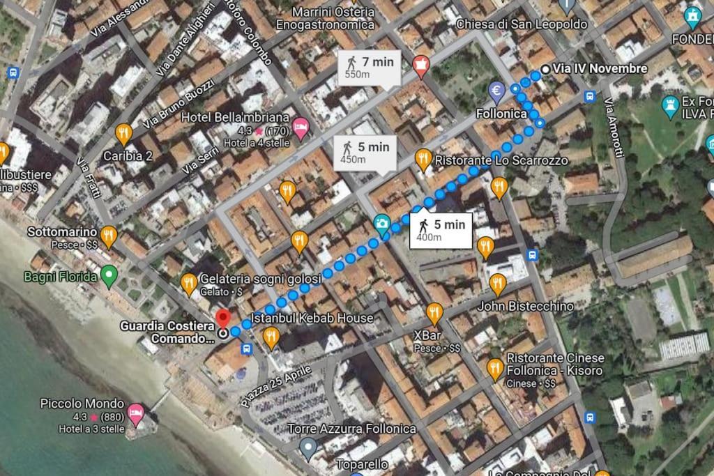Puzzle Al Mare Leilighet Follonica Eksteriør bilde